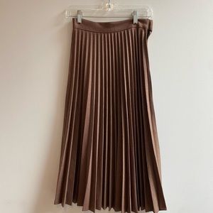 Zara midi pleated skirt